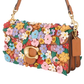 Tabby 26 Floral Appliqu&eacute; Shoulder Bag