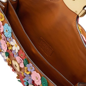 Tabby 26 Floral Appliqu&eacute; Shoulder Bag