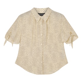 Dashed Marks Tie Casual Shirt