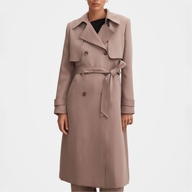 Delilah Double-Breasted Trenchcoat