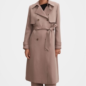 Delilah Double-Breasted Trenchcoat