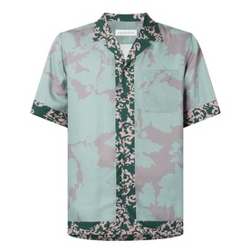 Layered Printed Casual Shirt