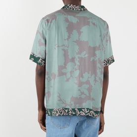 Layered Printed Casual Shirt