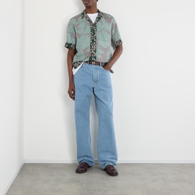 Layered Printed Casual Shirt