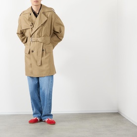 Double-Breasted Trench Coat
