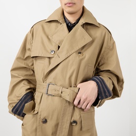 Double-Breasted Trench Coat