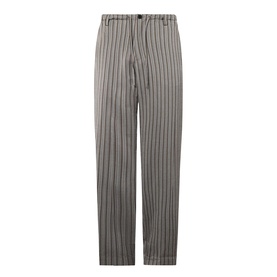 Pinstripe Straight Leg Trousers