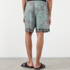 Botanical Spliced Shorts