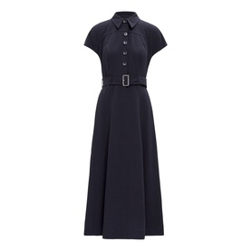 Elora Crepe Shirt Dress