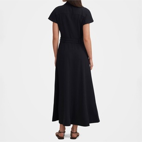Elora Crepe Shirt Dress