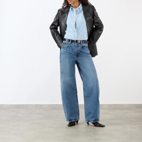 The Bow Tapered Leg Jeans