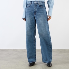 The Bow Tapered Leg Jeans