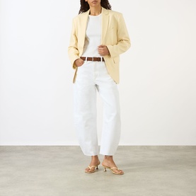 The Bubble High-Rise Cropped Jeans