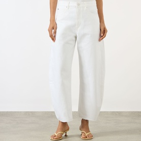 The Bubble High-Rise Cropped Jeans