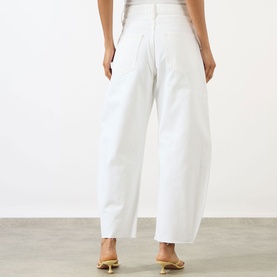 The Bubble High-Rise Cropped Jeans