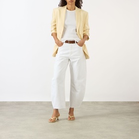 The Bubble High-Rise Cropped Jeans