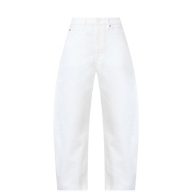 The Bubble High-Rise Cropped Jeans