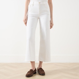 Le Slim Palazzo Wide-Leg Jeans
