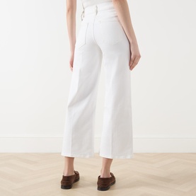 Le Slim Palazzo Wide-Leg Jeans