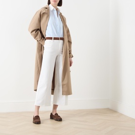 Le Slim Palazzo Wide-Leg Jeans