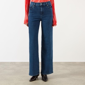 Le Slim Palazzo Wide Leg Jeans