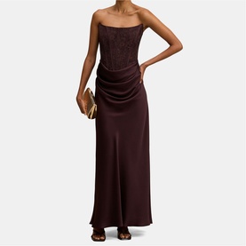 Ivy Petite Lace Corset Dress