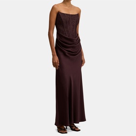 Ivy Petite Lace Corset Dress