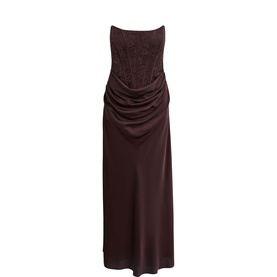 Ivy Petite Lace Corset Dress