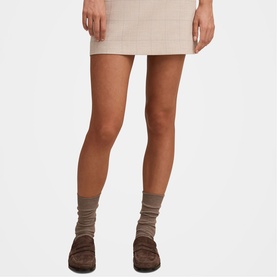 Lottie Check Mini Skirt