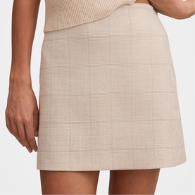 Lottie Check Mini Skirt