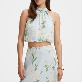 Maisie Floral Halterneck Top