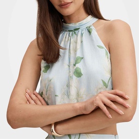 Maisie Floral Halterneck Top
