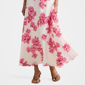 Maisie Petite Floral Circle Skirt