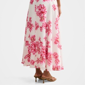 Maisie Petite Floral Circle Skirt