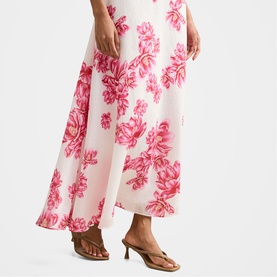 Maisie Petite Floral Circle Skirt