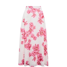 Maisie Petite Floral Circle Skirt