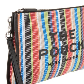 The Stripe Mesh Large Pouch