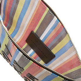The Stripe Mesh Large Pouch