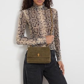 The Slim Dual Chain Shoulder Bag