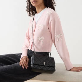 The Slim Dual Chain Shoulder Bag