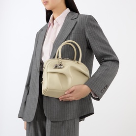 The Small Wave Top Handle Bag