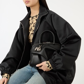 The Small Wave Top Handle Bag