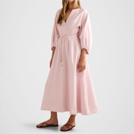 Scarlett Cocoon Drawstring Dress