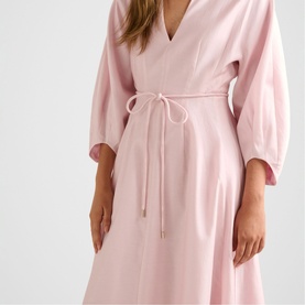 Scarlett Cocoon Drawstring Dress