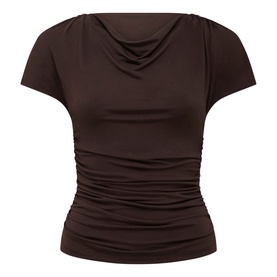 Stormi Spliced Shoulder Top