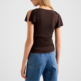 Stormi Spliced Shoulder Top