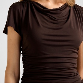 Stormi Spliced Shoulder Top