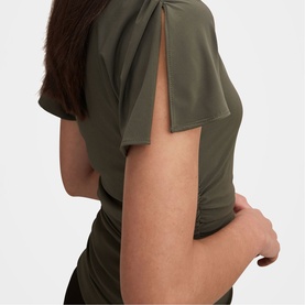 Stormi Spliced Shoulder Top