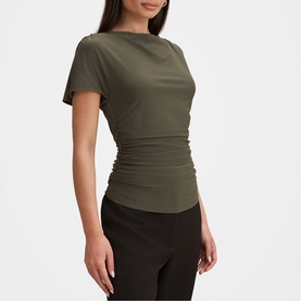 Stormi Spliced Shoulder Top