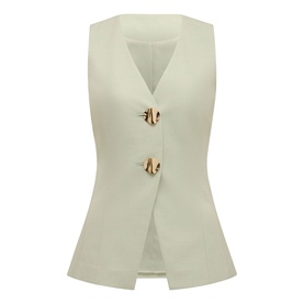 Veda Longline Waistcoat